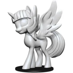 Wizkids My Little Pony Deep Cuts Unpainted Miniatures: W1 Twilight Sparkle Hobby Products