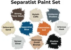 Fantasy Flight Separatist Paint Set Star Wars Legion