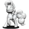 Wizkids Hobby Products My Little Pony Deep Cuts Unpainted Miniatures: W1 Pinkie Pie