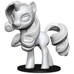 Wizkids Hobby Products My Little Pony Deep Cuts Unpainted Miniatures: W1 Rarity