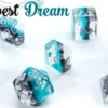 Gate Keeper Games Eclipse Dice Polyhedral Set: Deepest Dream (7)