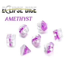 Gate Keeper Games Eclipse Dice Polyhedral Set: Amethyst (7)