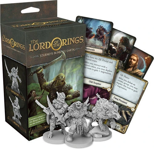 Fantasy Flight The Lord Of The Rings : Journeys In Middle Earth: Villains Of Eriador 3 Fantasy Flight The Lord Of The Rings : Journeys In Middle Earth: Villains Of Eriador