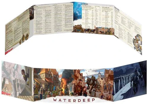 Wizards Of The Coast Waterdeep: Dragon Heist DM Screen 3 Wizards Of The Coast Waterdeep: Dragon Heist DM Screen