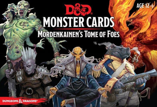 Gale Force Nine Dungeons & Dragons - Monster Cards - Mordenkainen's Tome Of Foes 3 Gale Force Nine Dungeons & Dragons - Monster Cards - Mordenkainen's Tome Of Foes