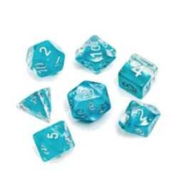 Gate Keeper Games Neutron : Glacier - 7 Dice Set