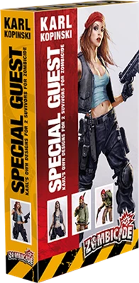 CMON CMon Boxed Games Zombicide - Special Guest Survivor Box : Karl Kopinski