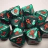 Chessex : Set Of 10 Ankh D10s Gaming Accessories