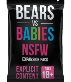 Exploding Kittens Card Games Bears Vs Babies - NSFW Expansion Pack