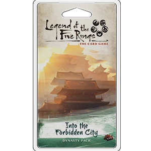 Fantasy Flight Legend Of The Five Rings - LCG : Into The Forbidden City Dynasty Pack Board Games 3 Fantasy Flight Legend Of The Five Rings - LCG : Into The Forbidden City Dynasty Pack Board Games