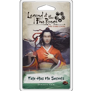 Fantasy Flight Board Games Legend Of The Five Rings - LCG : Fate Has No Secrets Dynasty Pack 3 Fantasy Flight Board Games Legend Of The Five Rings - LCG : Fate Has No Secrets Dynasty Pack