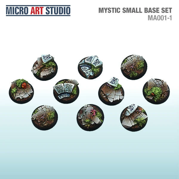 CMON Micro Art Mystic Small Bases 3 CMON Micro Art Mystic Small Bases