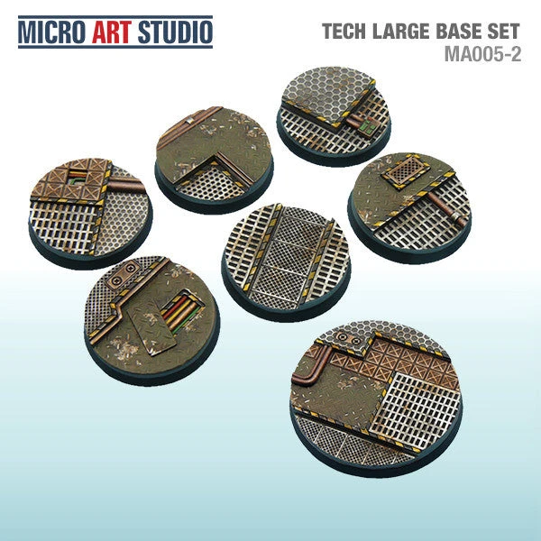 CMON Micro Art Tech Large Bases 3 CMON Micro Art Tech Large Bases