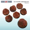 CMON Micro Art Old Factory Large Bases 1 CMON Micro Art Old Factory Large Bases