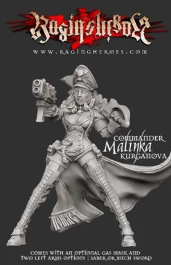 Raging Heroes Warhammer 40,000 TGG - Commander Malinka Kurganova