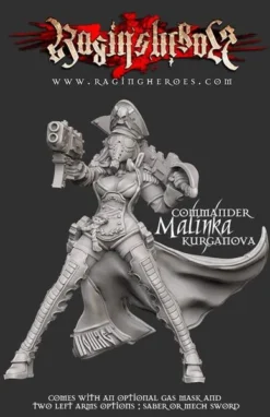 Raging Heroes Warhammer 40,000 TGG - Commander Malinka Kurganova