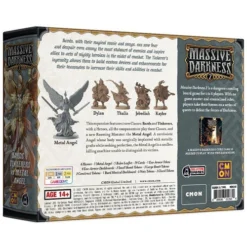 CMON Massive Darkness 2 : Heroes & Monster Set - Bards & Tinkerers Vs Metal Angel CMon Boxed Games