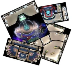Modiphius Star Trek Adventures RPG : The Next Generation Starfleet Tile Set Role Playing Games