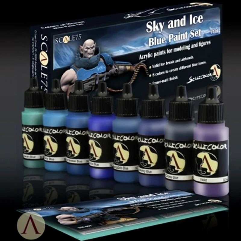 Scale75 Sky And Ice Paint Set Paints 4 Scale75 Sky And Ice Paint Set Paints