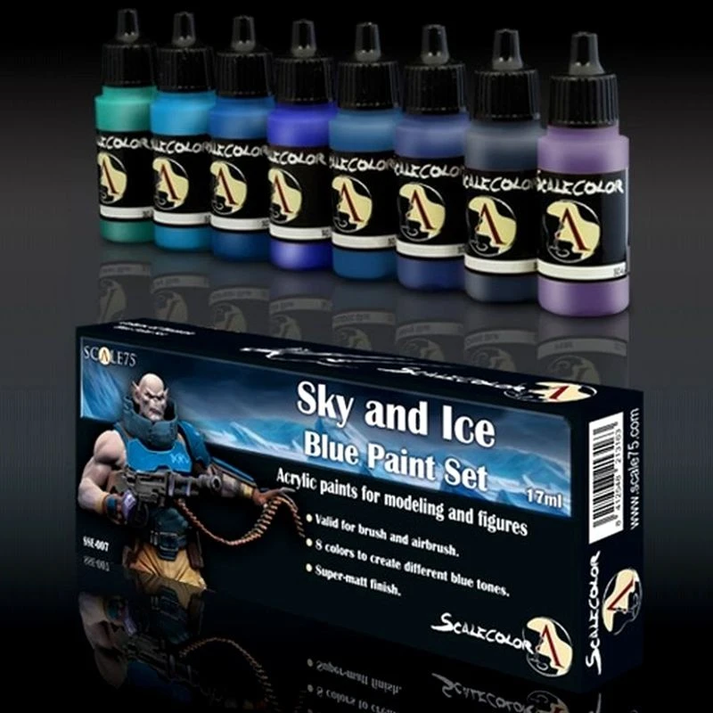 Scale75 Sky And Ice Paint Set Paints 5 Scale75 Sky And Ice Paint Set Paints