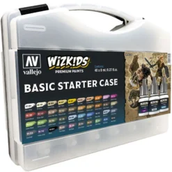 ACRYLICOS VALLEJO, S.L. Vallejo Premium Paints Basic Starter Case