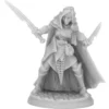 Reaper Bones Black: Dark Elf Female Warrior Dungeons & Dragons