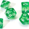 Dungeons & Dragons Sirius Dice Set - Translucent Green