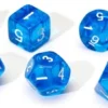 Sirius Dice Set - Translucent Blue