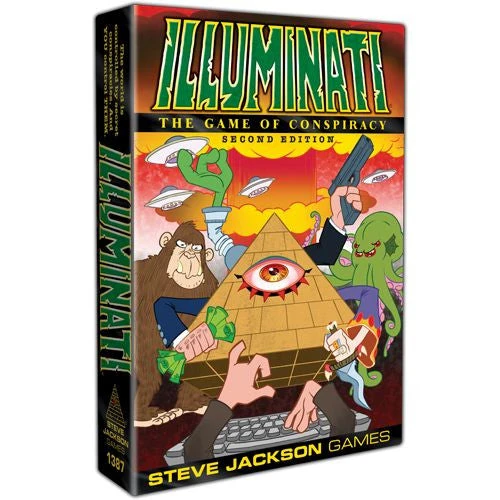 Steve Jackson Games Board Games Illuminati - The Game Of Conspiracy 3 Steve Jackson Games Board Games Illuminati - The Game Of Conspiracy