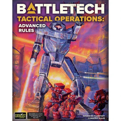 Catalyst Game Labs Battletech - Tactical Operations: Advanced Rules Role Playing Games 3 Catalyst Game Labs Battletech - Tactical Operations: Advanced Rules Role Playing Games