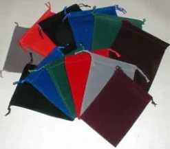 Crystal Caste Small Velvet Dice Bag