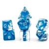Gate Keeper Games Neutron : Power Teal - 7 Dice Set