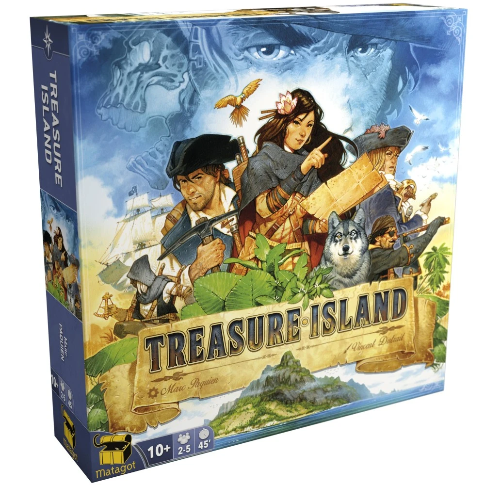 Matagot Board Games Treasure Island 3 Matagot Board Games Treasure Island