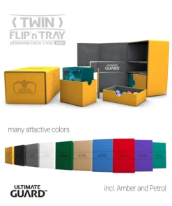 Gaming Accessories Ultimate Guard : Twin Flip 'n' Tray 160+ (12 Color Opitions)