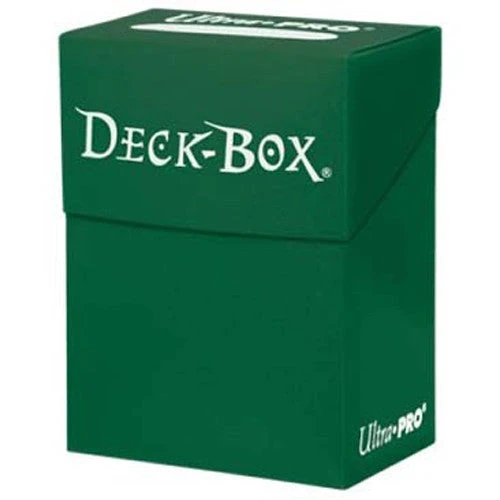 Ultrapro Poly Deck Box - Green 3 Ultrapro Poly Deck Box - Green