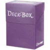 Ultrapro Gaming Accessories Poly Deck Box - Purple