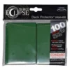 Ultra Pro Eclipse Pro Matte : Dark Green (Standard 100 Count) Gaming Accessories