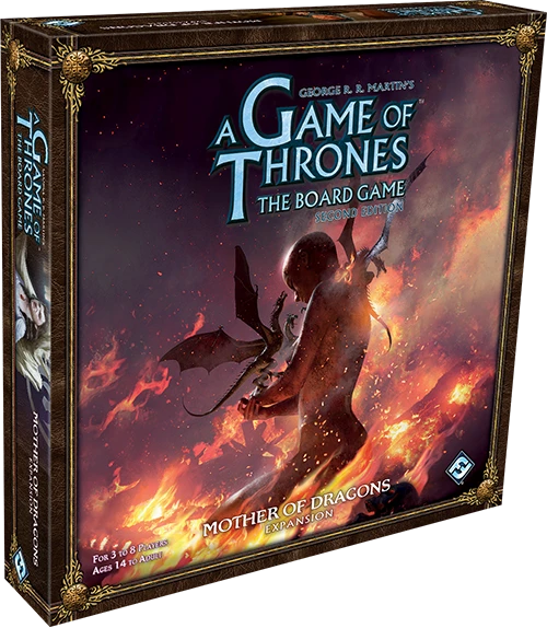 Fantasy Flight A Game Of Thrones Board Game 2nd Edition: Mother Of Dragons Expansion Board Games 3 Fantasy Flight A Game Of Thrones Board Game 2nd Edition: Mother Of Dragons Expansion Board Games