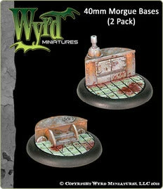 Wyrd Malifaux : 40mm Morgue Bases (2)