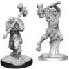 Wizkids Critical Role Unpainted Miniatures: W1 Female Ravenite Half-Dragon Barbarian
