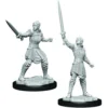 Wizkids Critical Role Unpainted Miniatures: W1 Female Human Dwendalian Empire Fighter