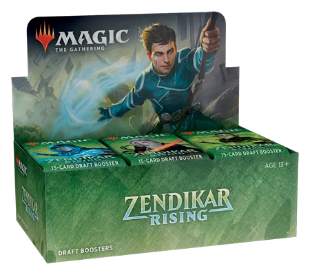 Wizards Of The Coast Magic The Gathering MtG: Zendikar Rising Booster Box 3 Wizards Of The Coast Magic The Gathering MtG: Zendikar Rising Booster Box