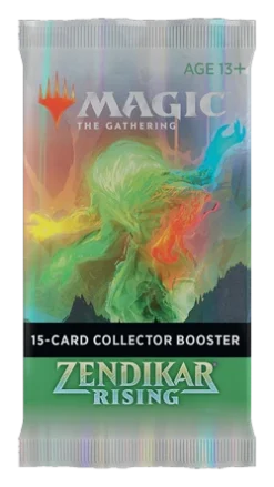 Wizards Of The Coast Magic The Gathering MtG: Collector's Zendikar Rising Booster Pack