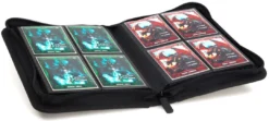 Gaming Accessories Ultimate Guard : 4-pocket Xenoskin Zip Folio